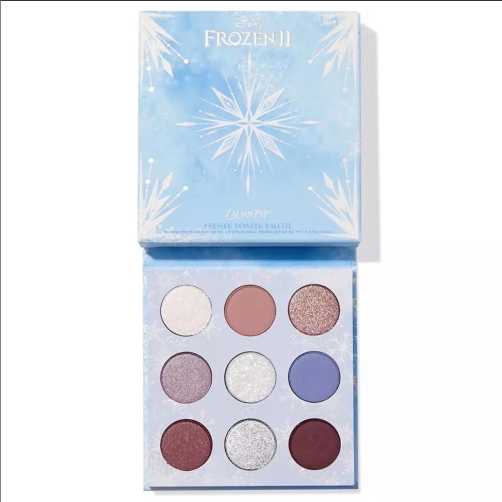 NWT ELSA FROZEN II COLOURPOP EYESHADOW PALETTE - Picture 6 of 7